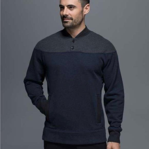 lululemon athletica Other - Lululemon Men’s Revolve Henley Fleece Large